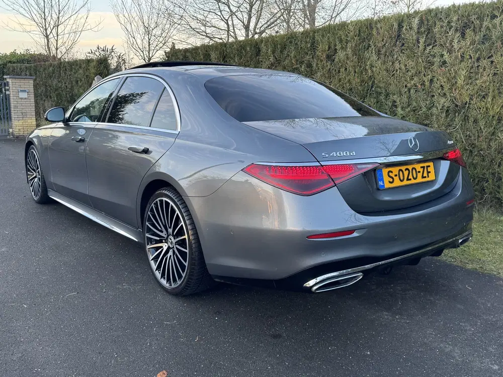 Mercedes-Benz S-Klasse 400d 4MATIC LANG AMG PANO HUD 360CA uit 2020, foto 4