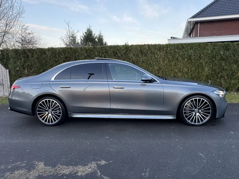 Mercedes-Benz S-Klasse 400d 4MATIC LANG AMG PANO HUD 360CA uit 2020, foto 7