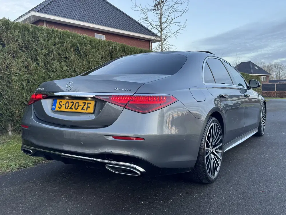 Mercedes-Benz S-Klasse 400d 4MATIC LANG AMG PANO HUD 360CA uit 2020, foto 8