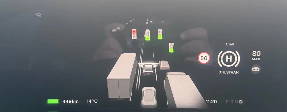 Tesla Model X Base AWD 7 personen 100 KWH uit 2022, foto 14