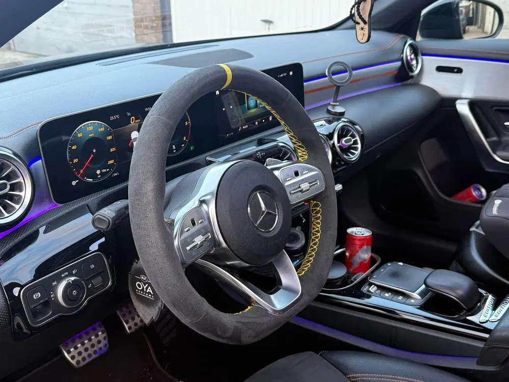 Mercedes-Benz CLA CLA 200 d 150pk 8G-DCT 2020 Zwart uit 2020, foto 7