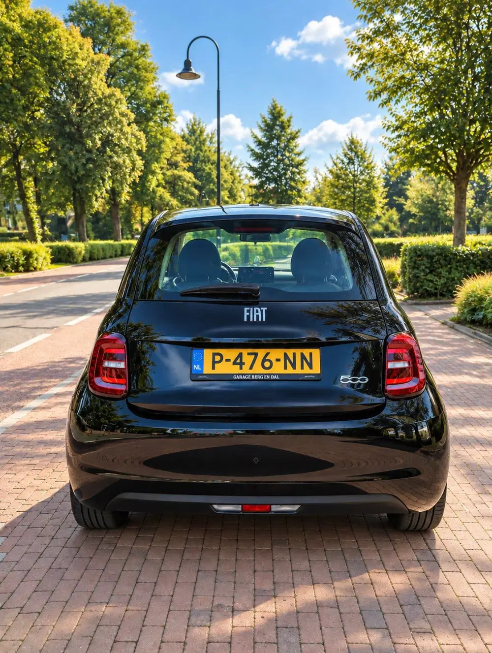 Fiat 500 ICON 24kWh 70pk AUTOMAAT 2022 Zwart ELEKTR uit 2022, foto 6