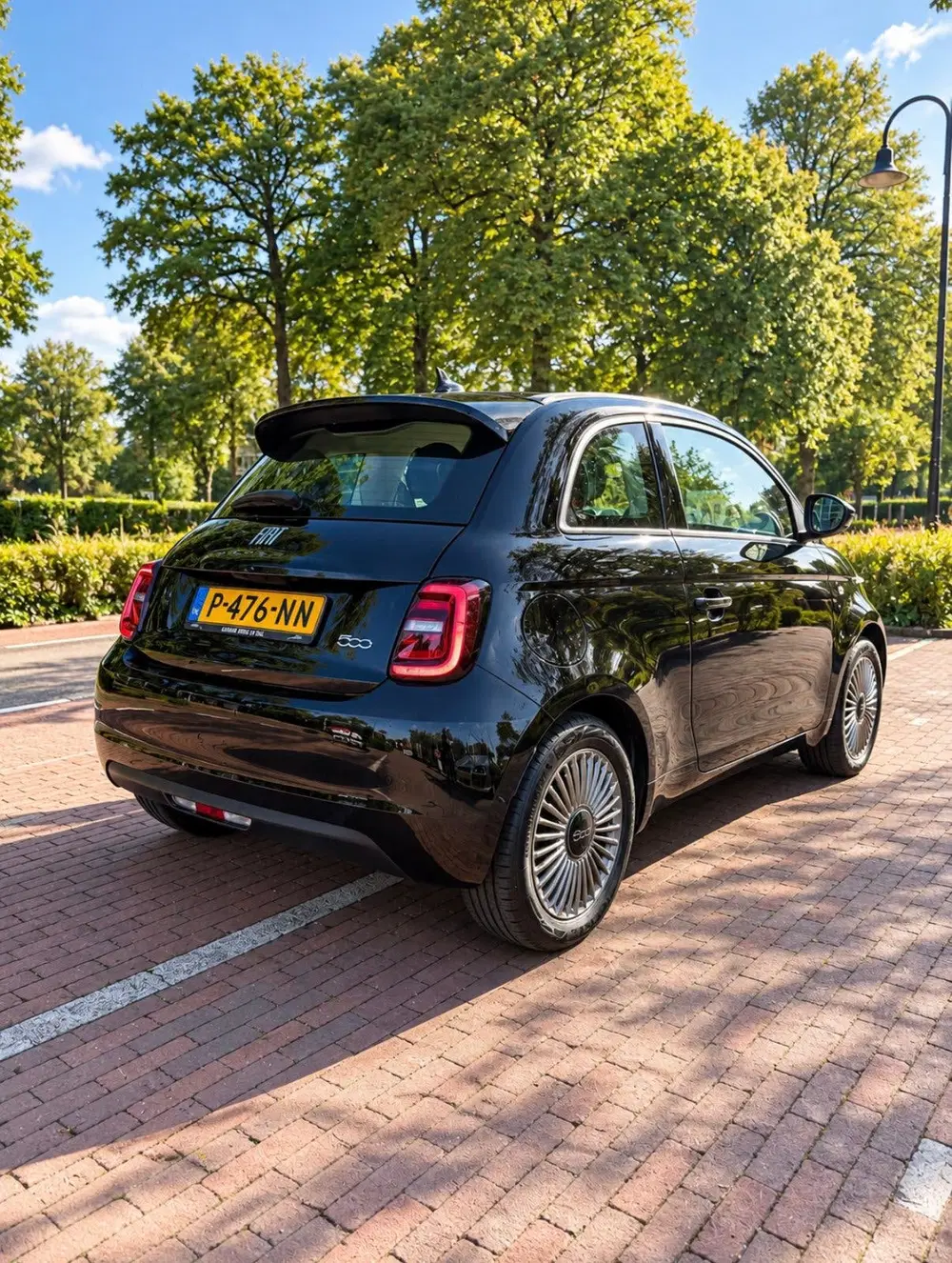 Fiat 500 ICON 24kWh 70pk AUTOMAAT 2022 Zwart ELEKTR uit 2022, foto 8