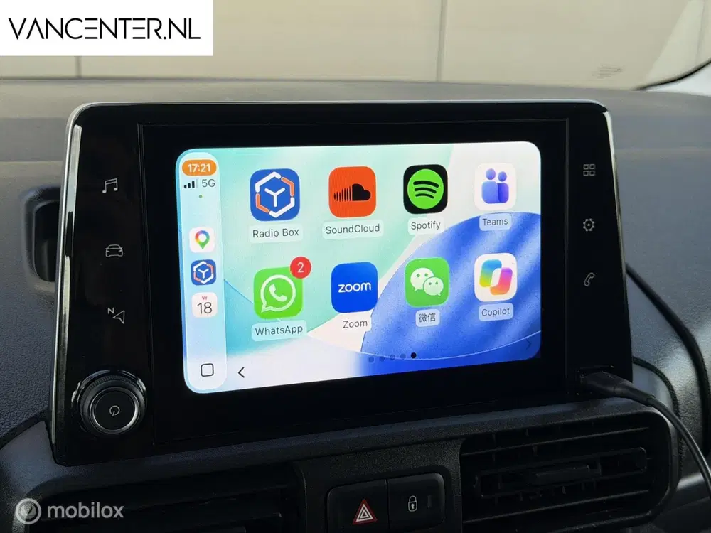 Opel Combo 1.5D L2 Lang Carplay Trekhaak Airco Zwart uit 2022, foto 7