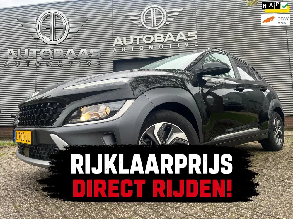 Hyundai KONA 1.6 GDI HEV Fashion AUTOMAAT *APK 07-2027* uit 2021