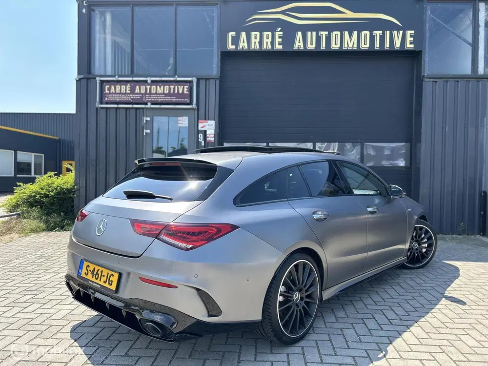 Mercedes-Benz CLA Mercedes CLA-klasse Shooting Brake AMG 35 uit 2020, foto 3