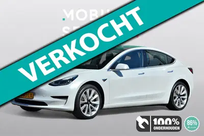 Tesla Model 3 Standard RWD Plus 60 kWh SOH86% Clima Crui uit 2020