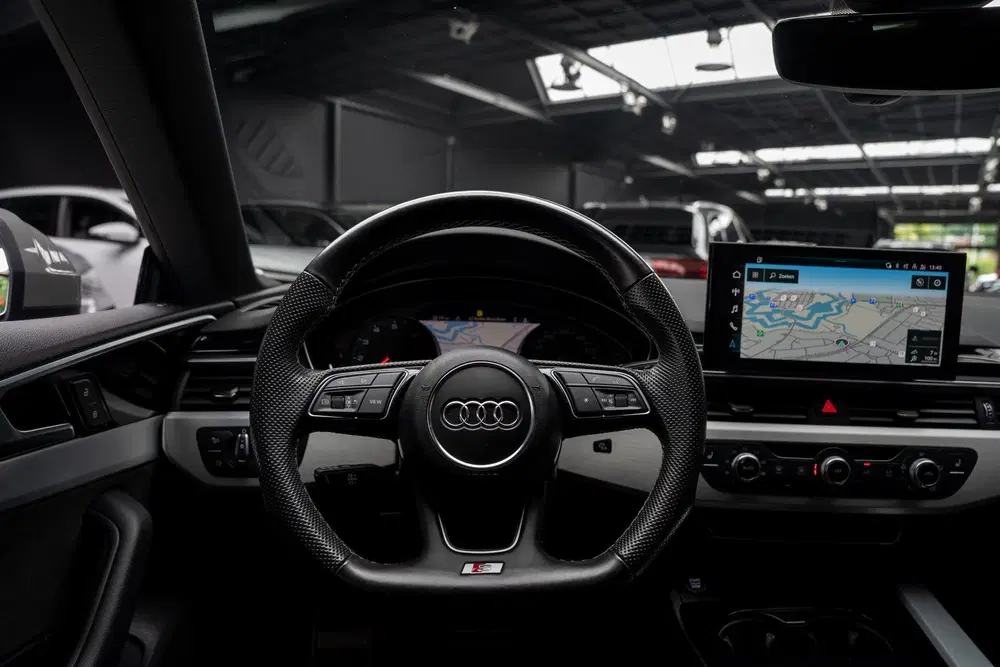 Audi A5 45 TFSI quattro S- line Black Pack Matrix uit 2021, foto 15