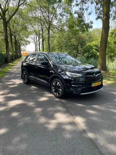 Opel Grandland 1.2 Turbo ultimate Automaat 2021 Zwart uit 2021