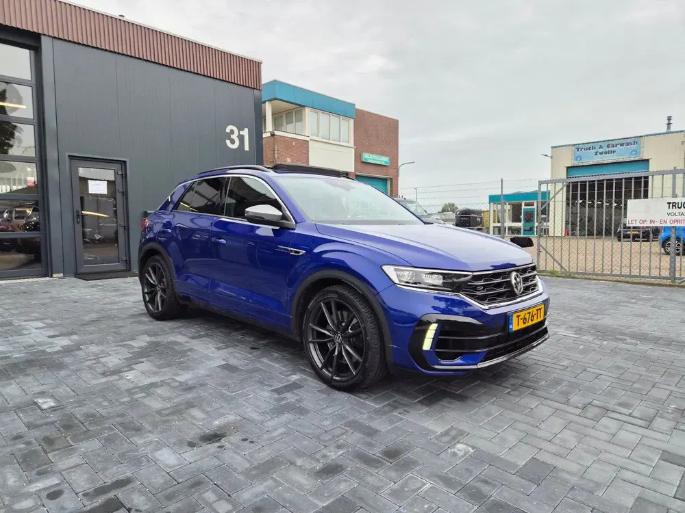 Volkswagen T-Roc R 2.0 TSI 300pk 4Motion 7-DSG 2021 Blauw uit 2021, foto 4