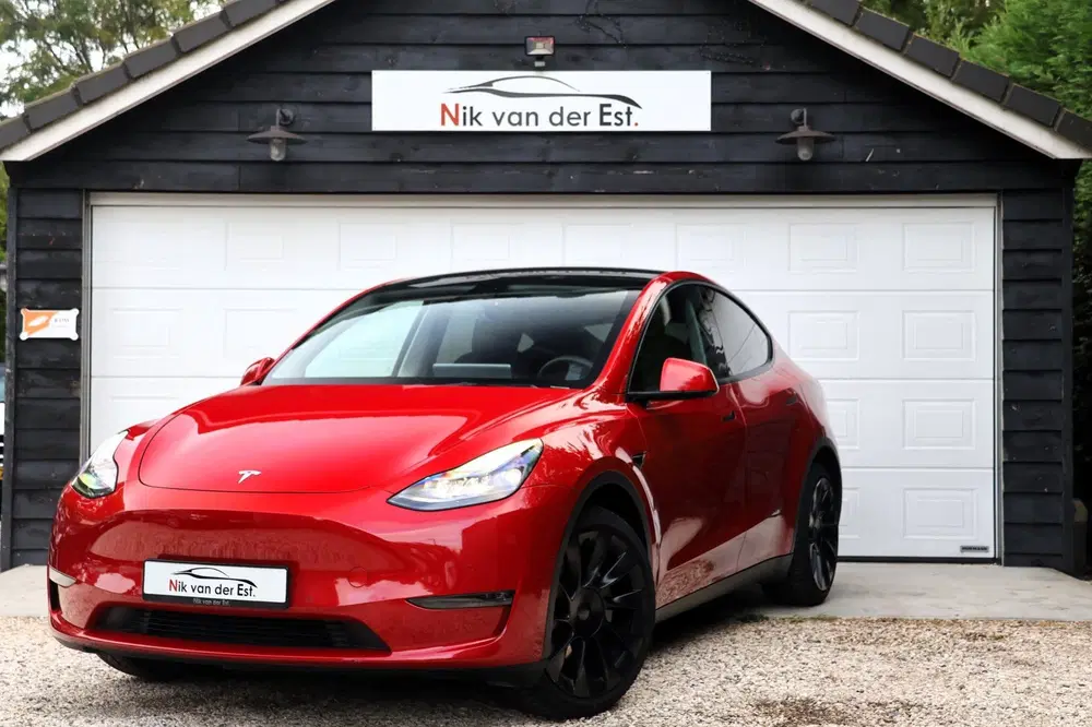 Tesla Model Y Long Range AWD-HW3-Trekhaak-Stoelverwarmin uit 2021