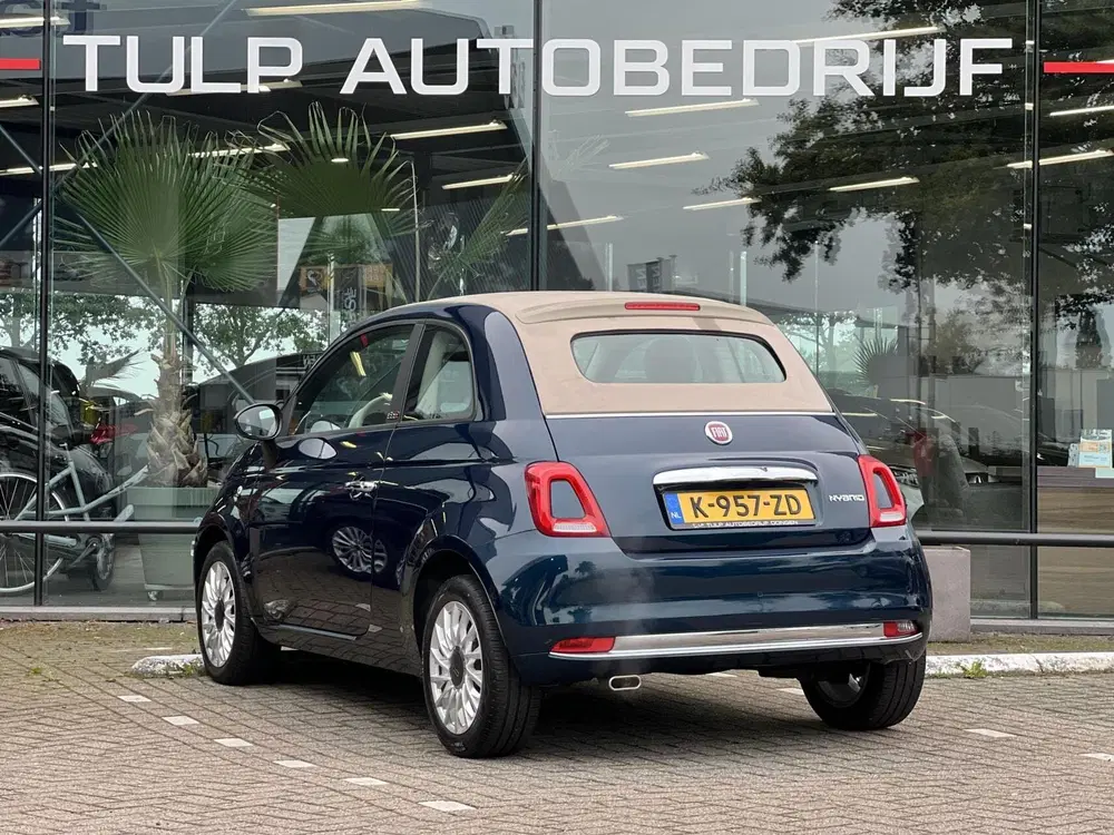 Fiat 500C 1.0 Hybrid Cult Leuk&Fris Airco Cruise NLa uit 2021, foto 13