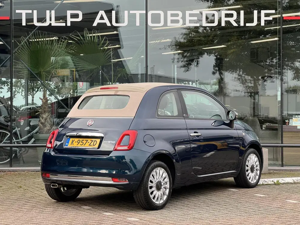 Fiat 500C 1.0 Hybrid Cult Leuk&Fris Airco Cruise NLa uit 2021, foto 14