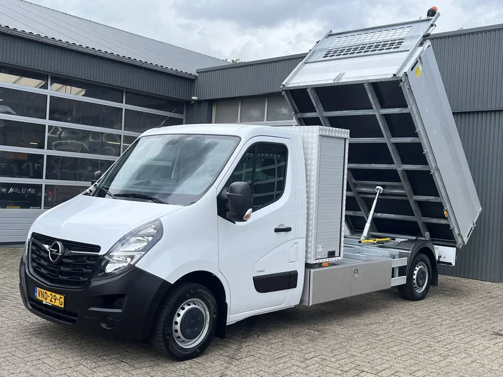 Opel Movano 2.3 Turbo L3H1 Openlaadbak Pick-up Kipper uit 2021, foto 2