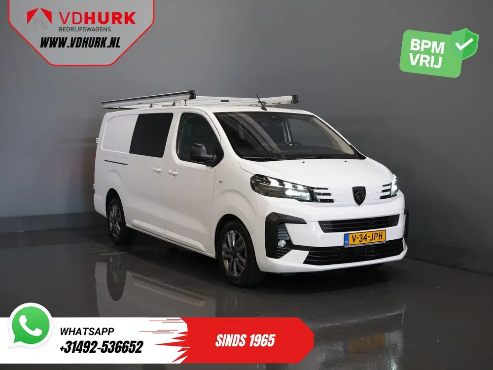 Peugeot Expert 2.0 HDi 180 pk Aut. DC Dubbel cabine LED uit 2024
