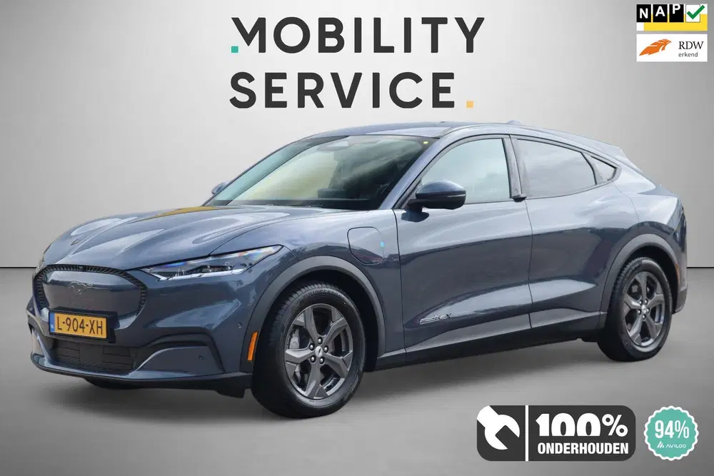 Ford Mustang Mach-E Extended RWD 98 kWh SOH 94% Leder Aut uit 2021