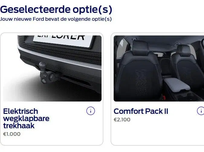 Ford Explorer Select Extended Range RWD 79 kWh uit 2026, foto 11