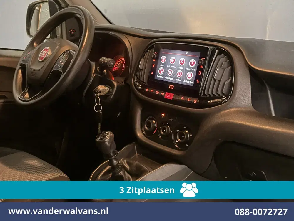 Fiat Doblo Doblò Cargo 1.6 MJ 90pk L1H1 Euro6 Airco uit 2022, foto 14