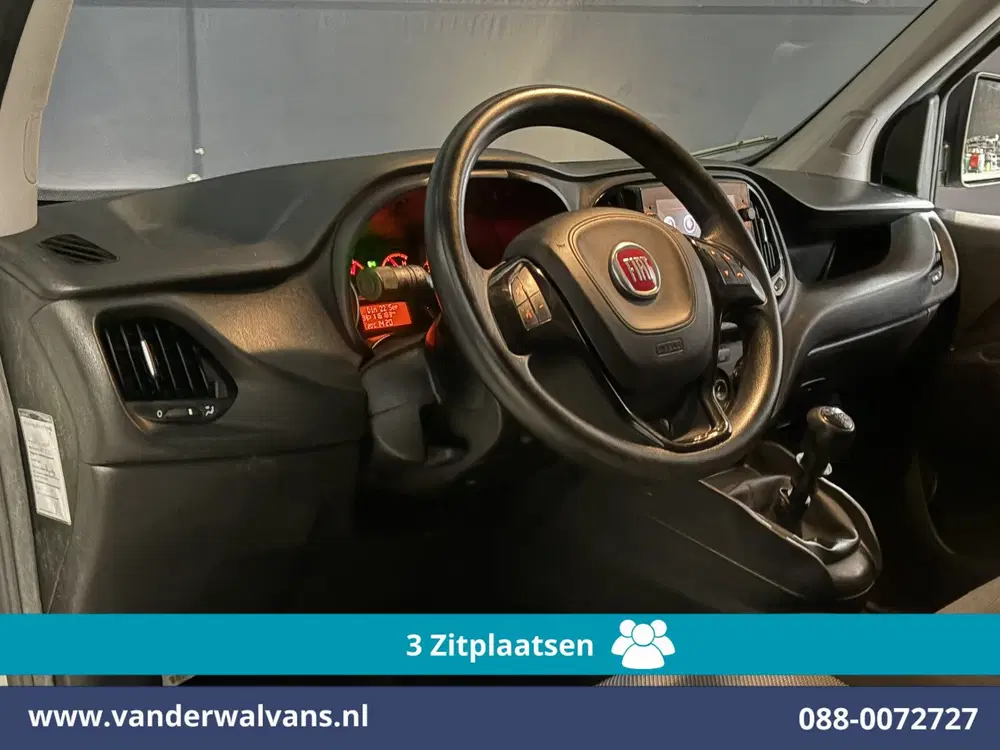 Fiat Doblo Doblò Cargo 1.6 MJ 90pk L1H1 Euro6 Airco uit 2022, foto 15