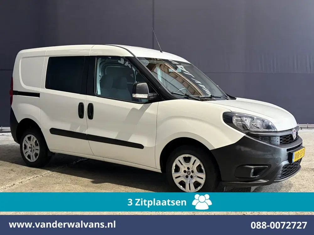 Fiat Doblo Doblò Cargo 1.6 MJ 90pk L1H1 Euro6 Airco uit 2022, foto 9