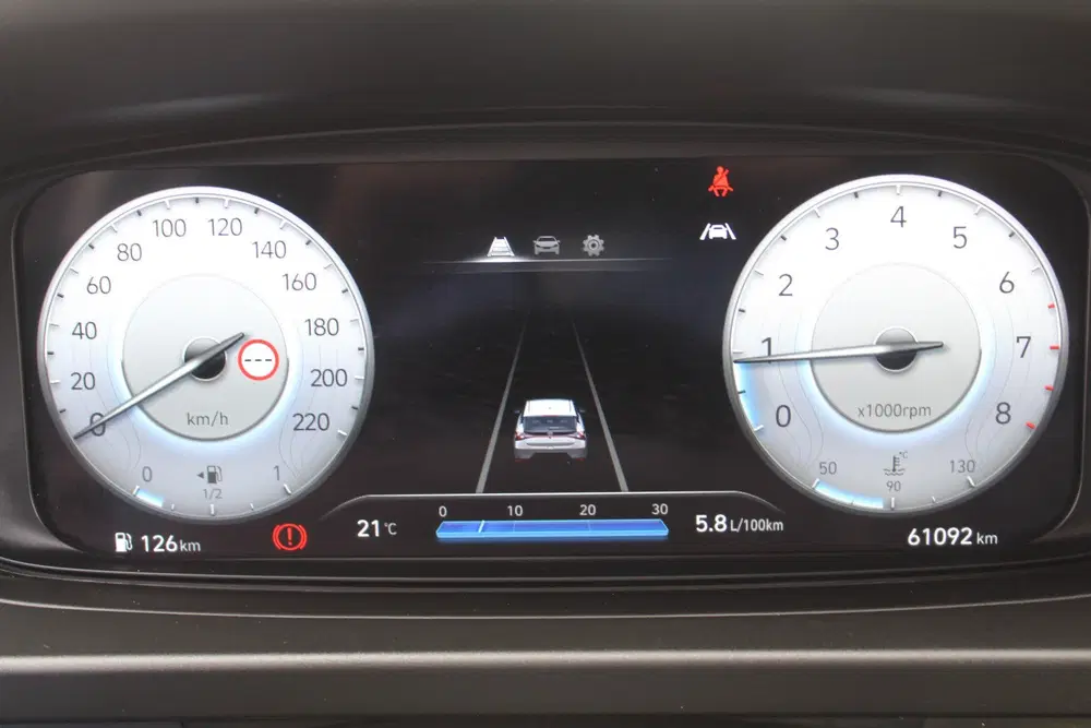 Hyundai BAYON 1.0 T-GDI Premium Sky Two-Tone l Stuur- en uit 2022, foto 13