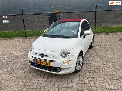 Fiat 500 1.2 Cabrio *Navigatie-ECC Airco-Cruise* uit 2019
