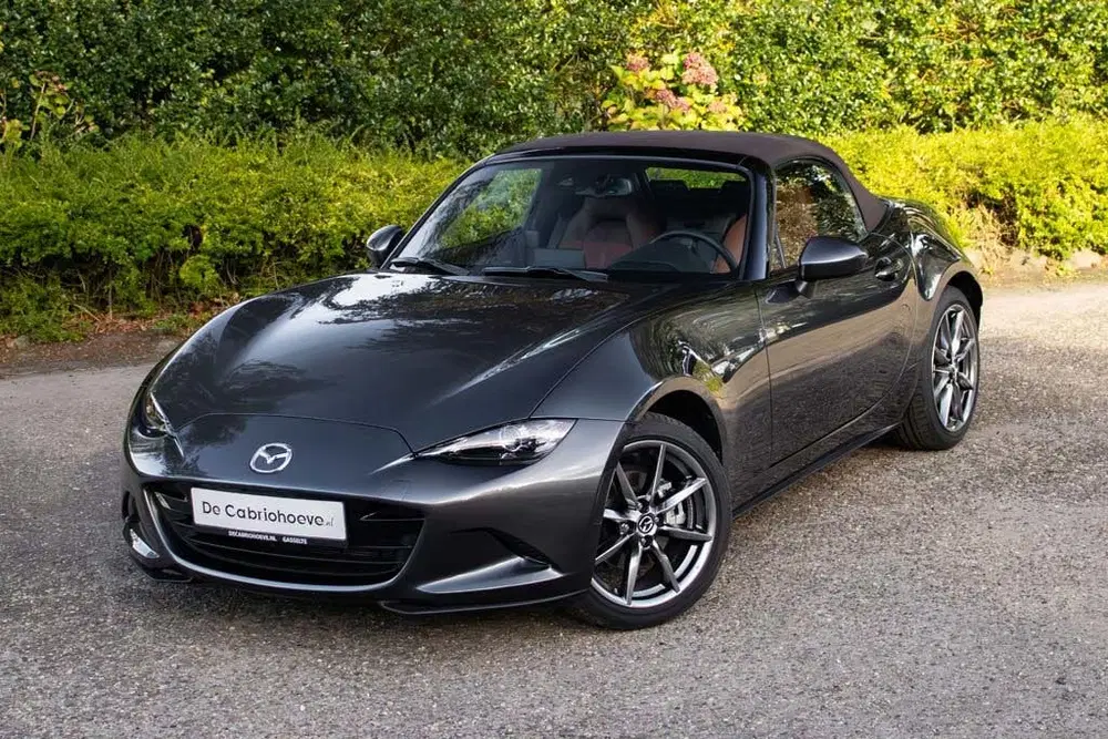 Mazda MX-5 ND 2.0l SkyActiv-G 184 GT-M Machine Gray M uit 2024, foto 12