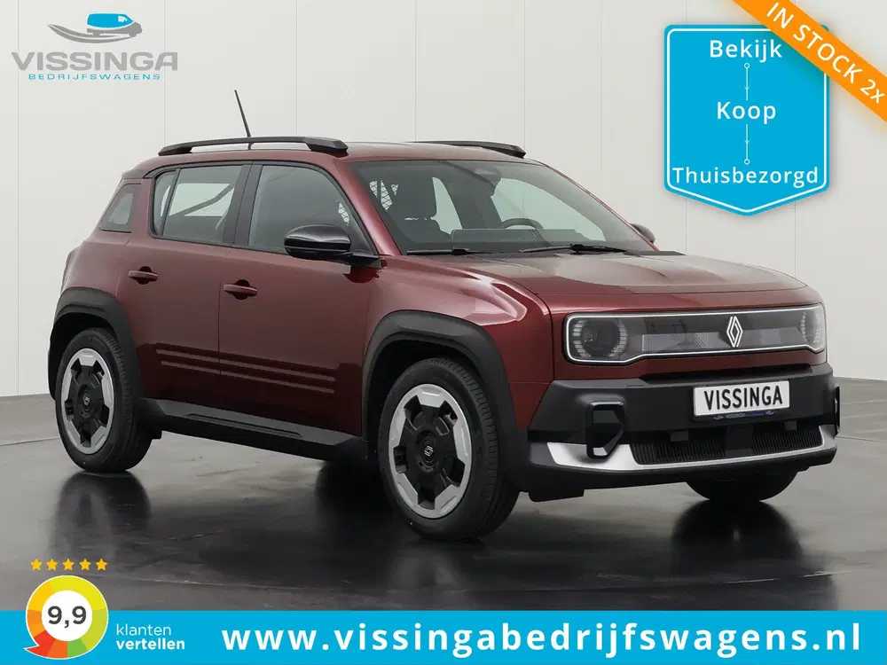 Renault 4 E-Tech Evolution Comfort Range Van Rood (b uit 2026