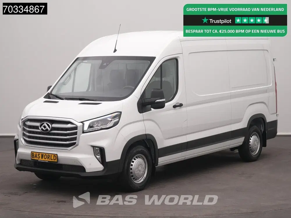 Maxus Deliver 9 L3H2 LED Airco Cruise Camera Parkeersensor uit 2024