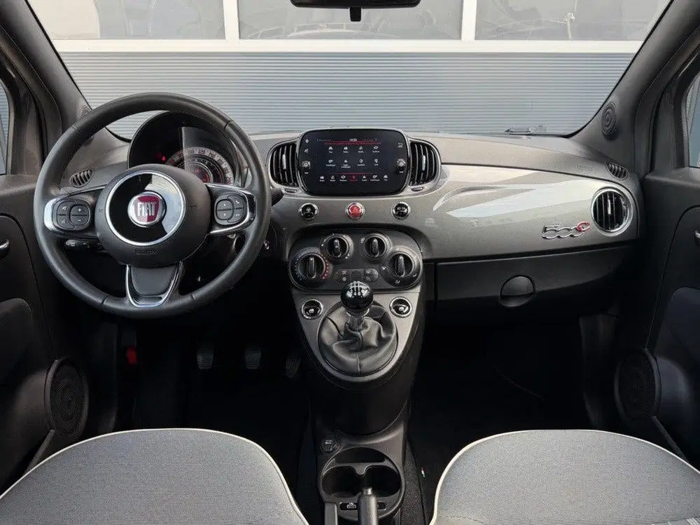 Fiat 500C 1.0 Hybrid Lounge *Navi*Cabrio*LM Velgen* uit 2021, foto 10
