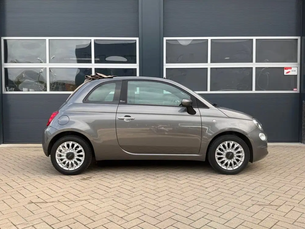 Fiat 500C 1.0 Hybrid Lounge *Navi*Cabrio*LM Velgen* uit 2021, foto 7