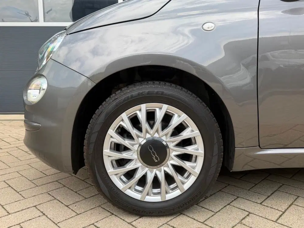 Fiat 500C 1.0 Hybrid Lounge *Navi*Cabrio*LM Velgen* uit 2021, foto 9