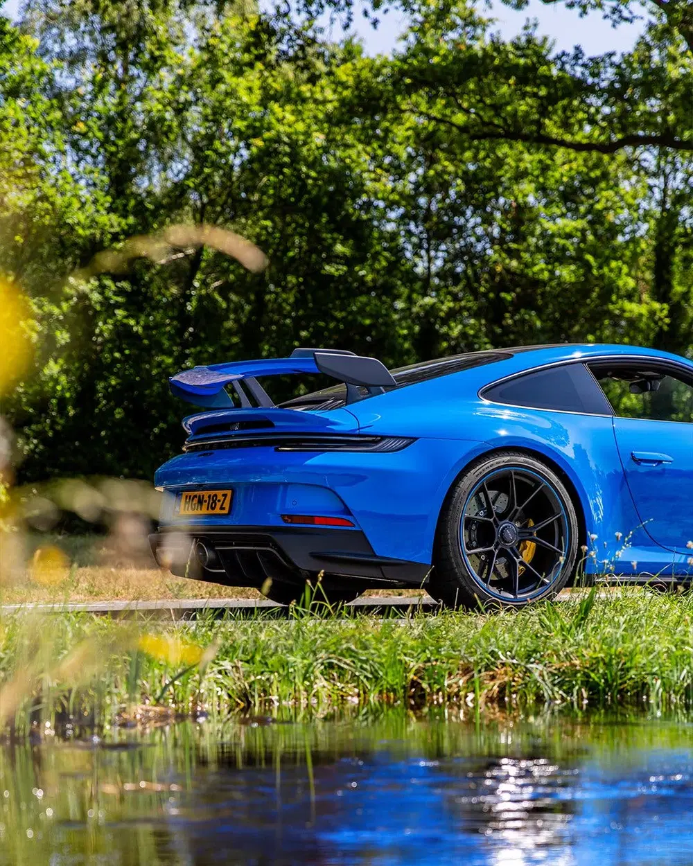 Porsche 911 4.0 GT3 Clubsport PCCB APPROVED PPF lift c uit 2022, foto 3