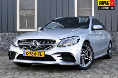 Mercedes-Benz C-Klasse 180 AMG-Line Rijklaarprijs-Gar uit 2019