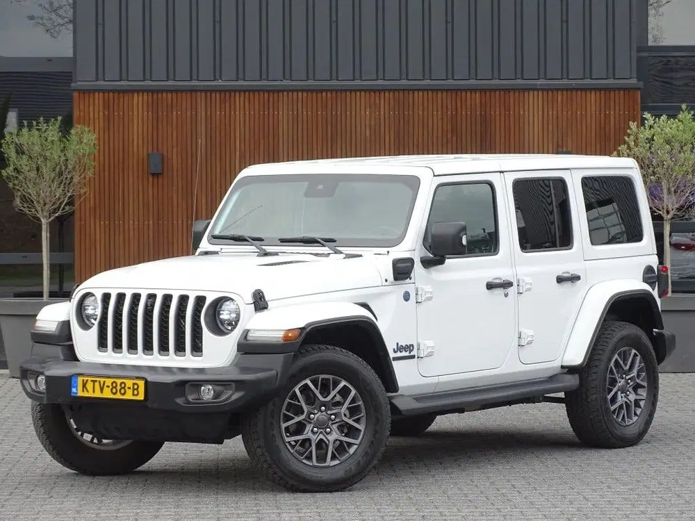 Jeep Wrangler Unlimited Hybrid 380PK 4xe uit 2021, foto 10