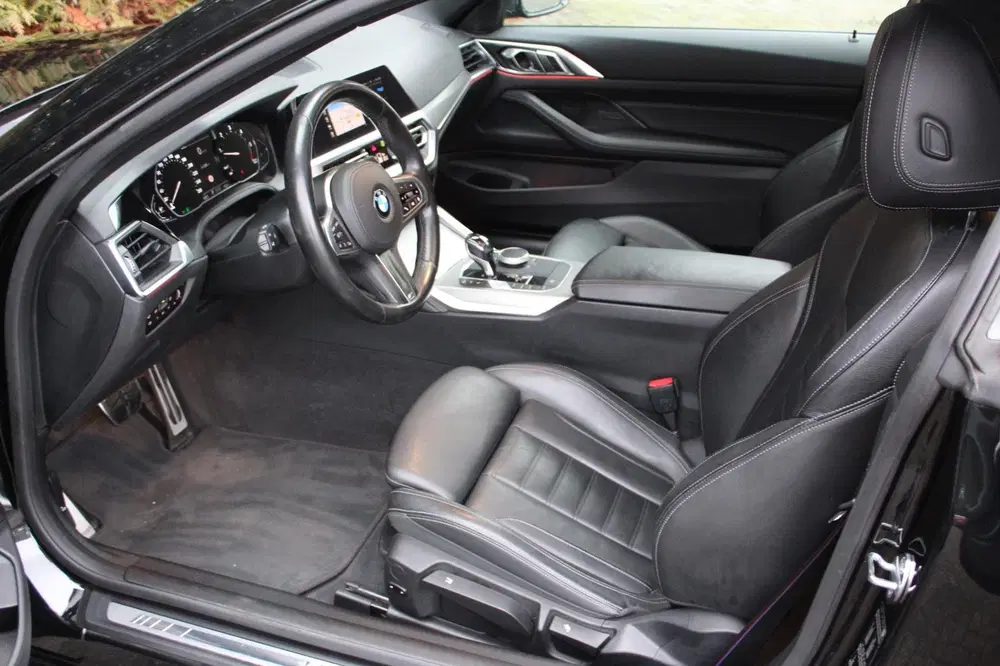 BMW 4-serie 4-serie Coupé 420d xDrive High Executive 1 uit 2021, foto 3