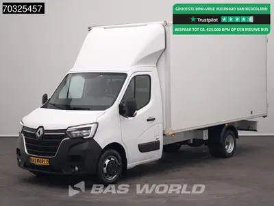 Renault Master 165PK Dubbellucht Bakwagen met Achterdeure uit 2020