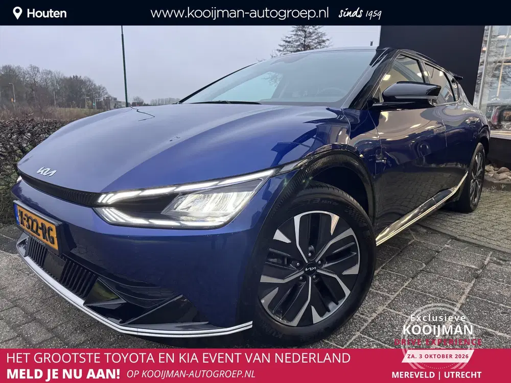 Kia EV6 Plus 77.4 kWh 1.600 Trekgewicht uit 2024