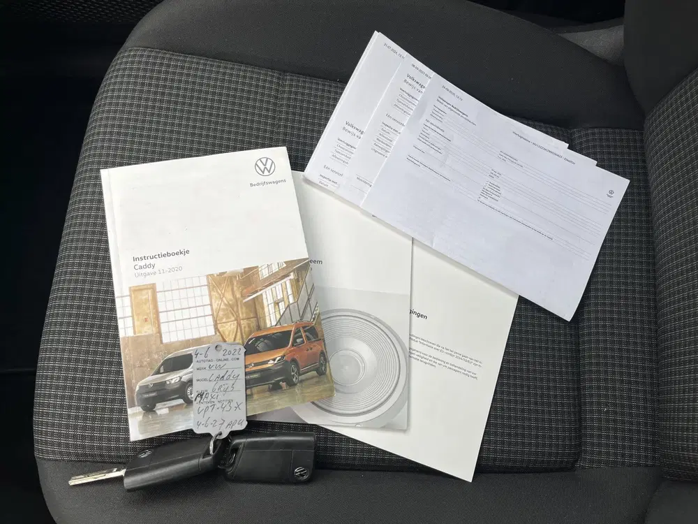 Volkswagen Caddy 2.0 TDI Airco Trekhaak 1400kg tr uit 2022, foto 14