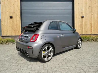 Fiat 500C Abarth 595 Turismo mat grijs *Leder*Carpla uit 2019