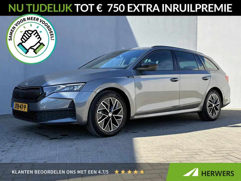 Skoda Octavia 1.5 TSI MHEV Sportline uit 2024