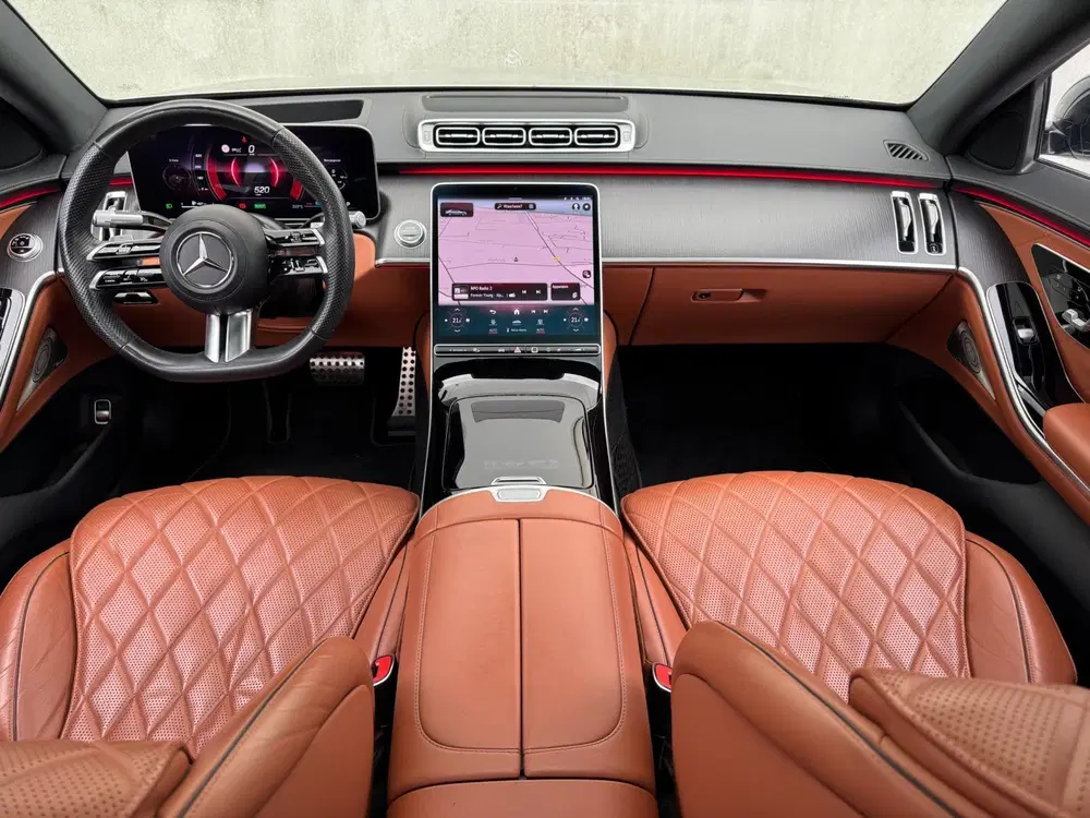 Mercedes-Benz S-Klasse 500L AMG Maybach S580 Chauffeurspak B uit 2020, foto 9