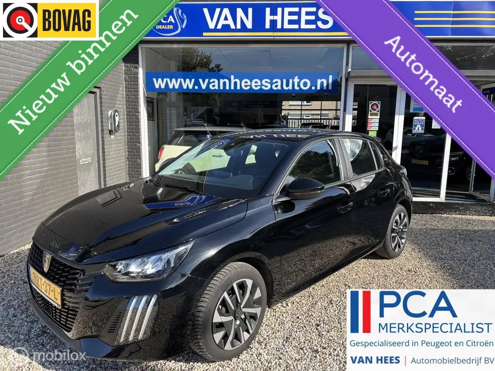 Peugeot 208 1.2 Hybrid 110 e-DCS6 Style Carplay Androi uit 2025