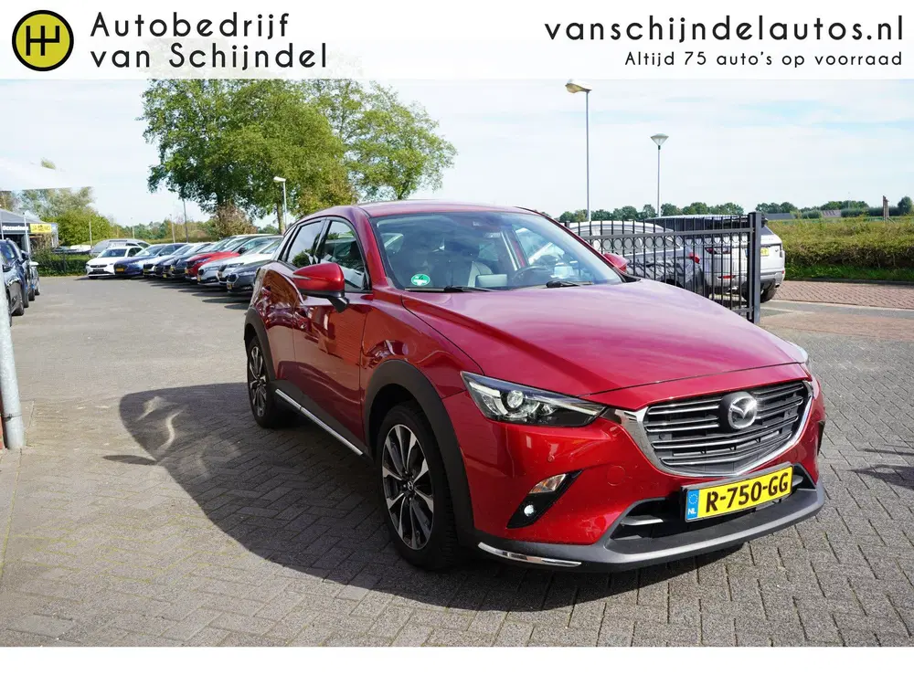 Mazda CX-3 2.0 SKYACTIVE-G 120PK GTM KEURIGE NETTE ST uit 2019, foto 4