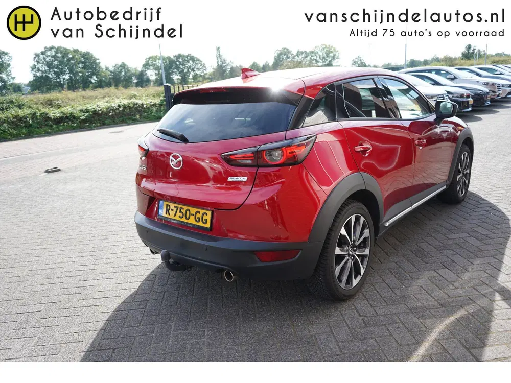 Mazda CX-3 2.0 SKYACTIVE-G 120PK GTM KEURIGE NETTE ST uit 2019, foto 5