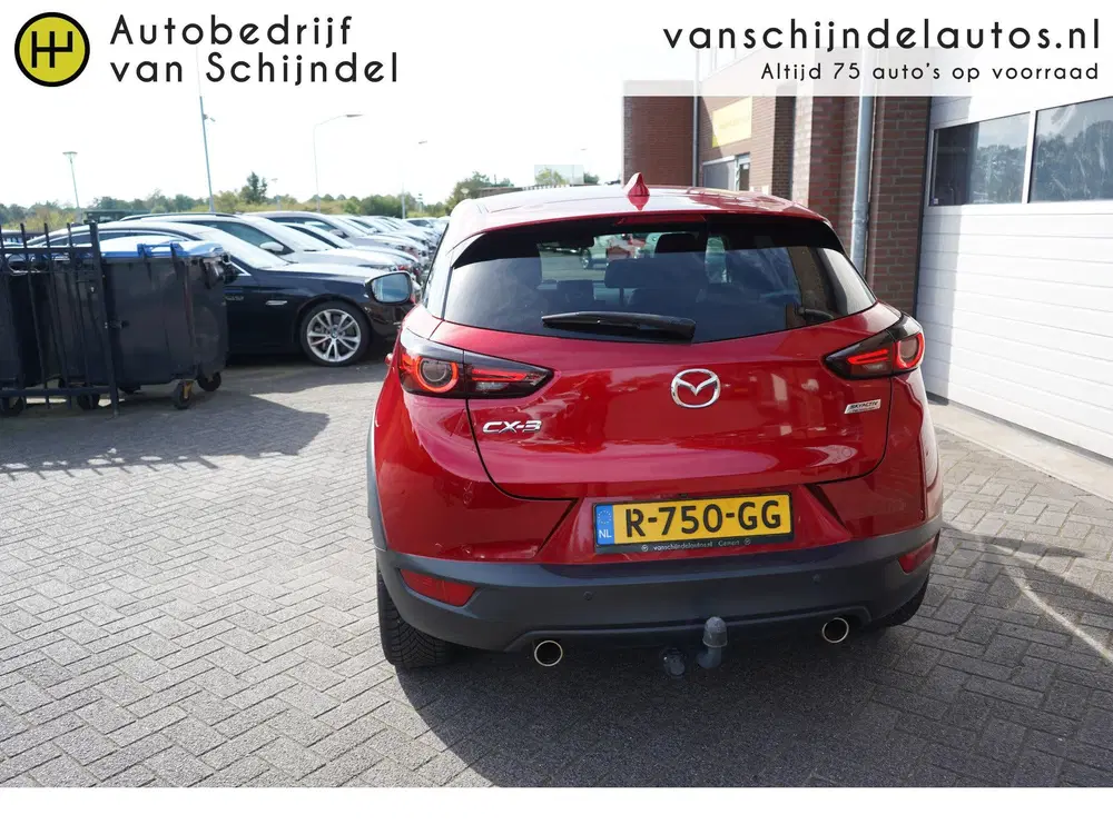Mazda CX-3 2.0 SKYACTIVE-G 120PK GTM KEURIGE NETTE ST uit 2019, foto 7