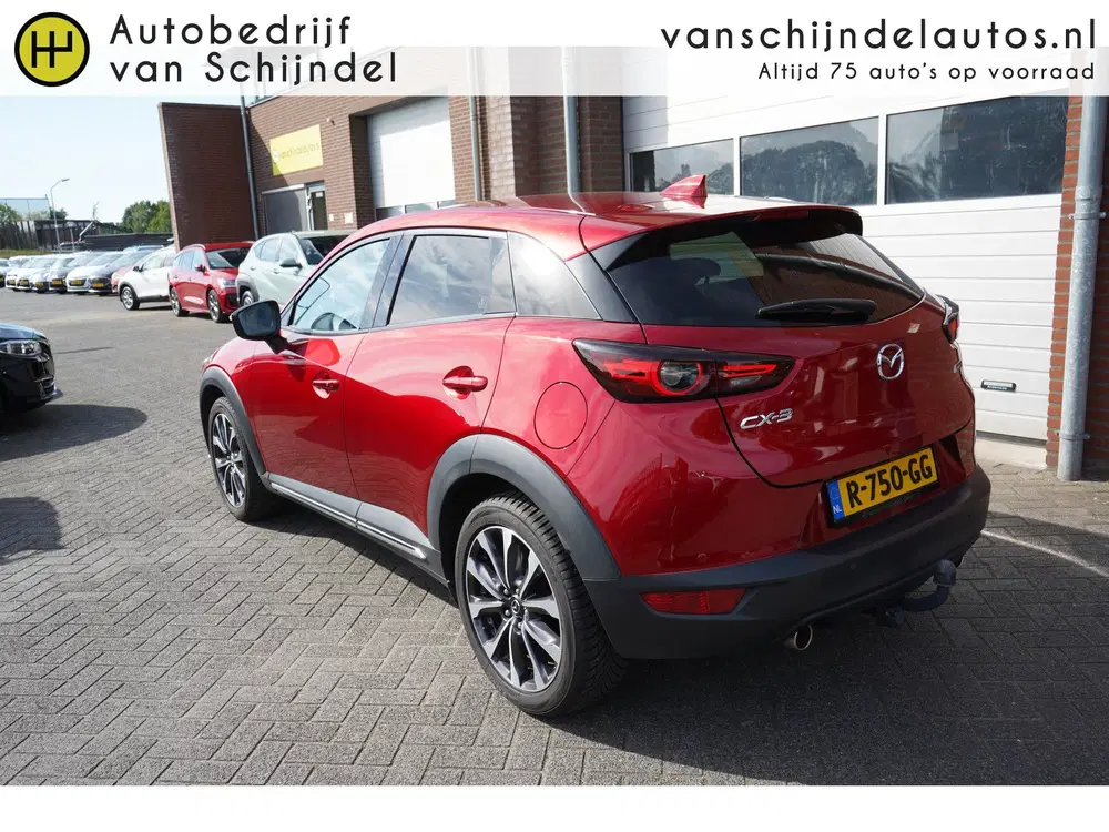 Mazda CX-3 2.0 SKYACTIVE-G 120PK GTM KEURIGE NETTE ST uit 2019, foto 8