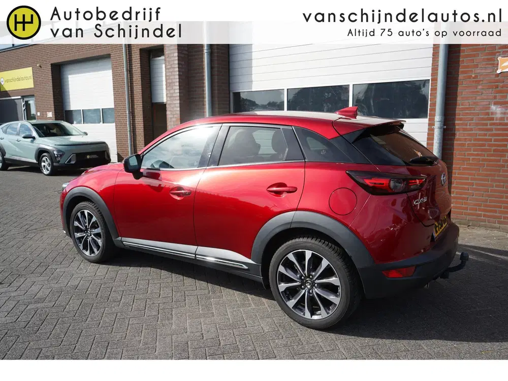 Mazda CX-3 2.0 SKYACTIVE-G 120PK GTM KEURIGE NETTE ST uit 2019, foto 9