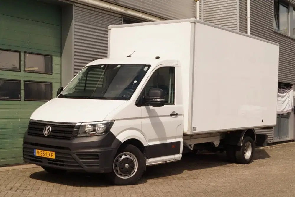 Volkswagen Crafter 35 2.0 TDI 122pk Bakwagen -AIRCO-3persoon uit 2021, foto 3