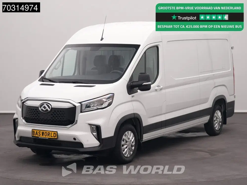 Maxus eDeliver 9 Elektrisch 72kWh 288km WLTP Stad 204PK Sne uit 2021